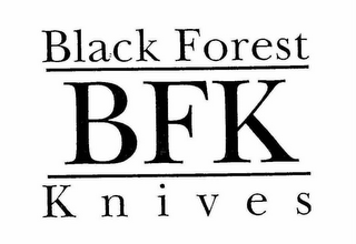 BLACK FOREST BFK KNIVES logo