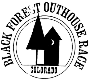 BLACK FOREST OUTHOUSE RACE COLORADO logo