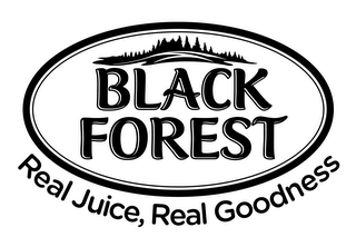 BLACK FOREST REAL JUICE, REAL GOODNESS logo