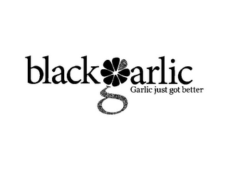 BLACK GARLIC GARLIC JUST GOT BETTER logo