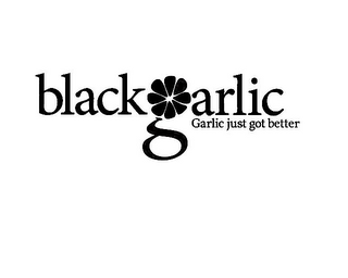 BLACK GARLIC GARLIC JUST GOT BETTER logo
