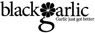 BLACK GARLIC GARLIC JUST GOT BETTER logo