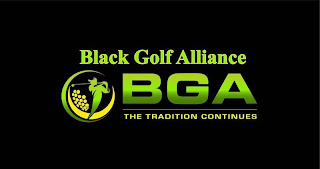 BLACK GOLF ALLIANCE BGA THE TRADITION CONTINUES logo