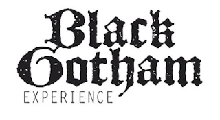 BLACK GOTHAM EXPERIENCE logo