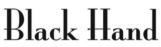 BLACK HAND logo