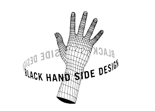 BLACK HAND SIDE DESIGN logo