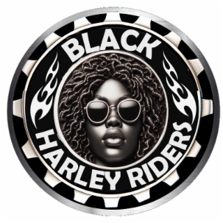 BLACK HARLEY RIDERS logo