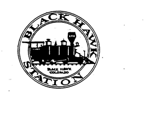 BLACK HAWK STATION BLACK HAWK COLORADO logo