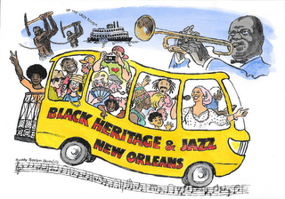 BLACK HERITAGE & JAZZ NEW ORLEANS logo