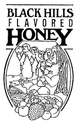 BLACK HILLS FLAVORED HONEY logo