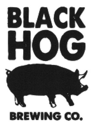 BLACK HOG BREWING CO. logo