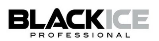 BLACK ICE PROFESSIONAL logo