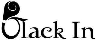 BLACK IN logo