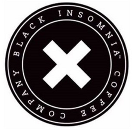 BLACK INSOMNIA COFFEE COMPANY X logo