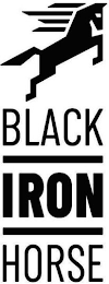 BLACK IRON HORSE logo