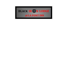 BLACK IRON LODGE AT LA FONT INN logo
