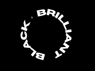 BLACK IS BRILLIANT logo