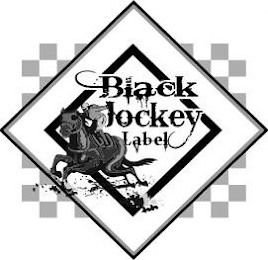 BLACK JOCKEY LABEL logo