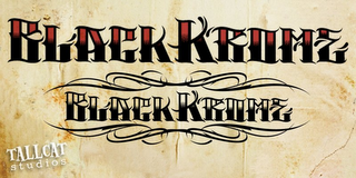 BLACK KROME BLACK KROME TALLCAT STUDIOS logo