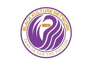 BLACK KULTURE NETWORK BKN TUNE IN FOR THE KULTURE logo