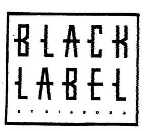 BLACK LABEL BY DIADORA logo