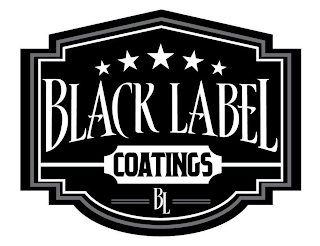 BLACK LABEL COATINGS BL logo