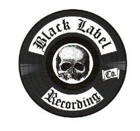 BLACK LABEL RECORDING CO. logo