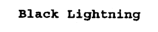 BLACK LIGHTNING logo