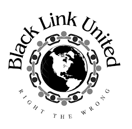 BLACK LINK UNITED RIGHT THE WRONG logo