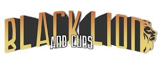 BLACK LION AND CUBS logo