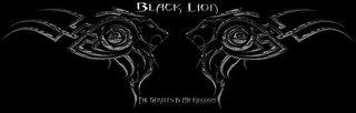BLACK LION THE STREETS IS MY KINGDOM logo