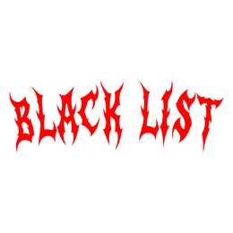 BLACK LIST logo