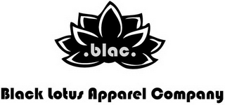 BLACK LOTUS APPAREL COMPANY BLAC logo