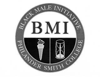 BLACK MALE INITIATIVE PHILANDER SMITH COLLEGE BMI logo