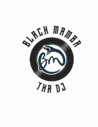 BLACK MAMBA BM THA DJ logo