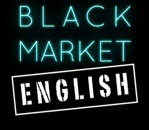 BLACK MARKET ENGLISH logo