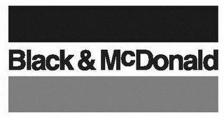 BLACK & MCDONALD logo