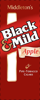 BLACK & MILD APPLE MIDDLETON'S PIPE-TOBACCO CIGARS logo