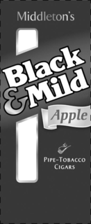 BLACK & MILD APPLE MIDDLETON'S PIPE-TOBACCO CIGARS logo