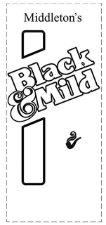 BLACK & MILD MIDDLETON'S logo