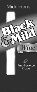 BLACK & MILD WINE MIDDLETON'S PIPE-TOBACCO CIGARS logo