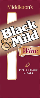 BLACK & MILD WINE MIDDLETON'S WINE PIPE-TOBACCO CIGARS logo