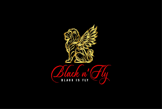 BLACK N' FLY BLACK IS FLY logo