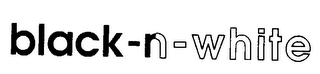 BLACK -N- WHITE logo