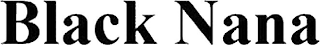 BLACK NANA logo