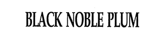 BLACK NOBLE PLUM logo