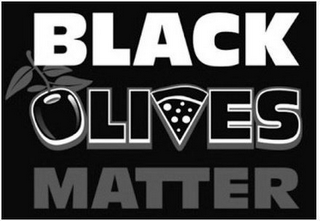 BLACK OLIVES MATTER logo