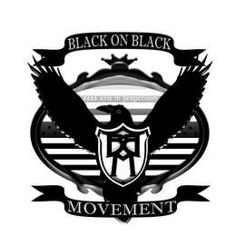 BLACK ON BLACK MOVEMENT BBM RARA AVIS IN PERPETUUM logo