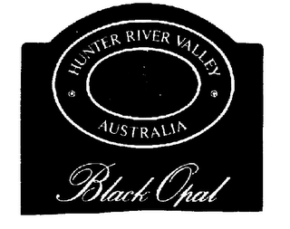 BLACK OPAL HUNTER RIVER VALLEY AUSTRALIA logo