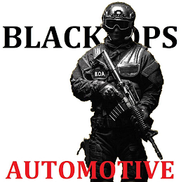 BLACK-OPS AUTOMOTIVE B.O.A logo
